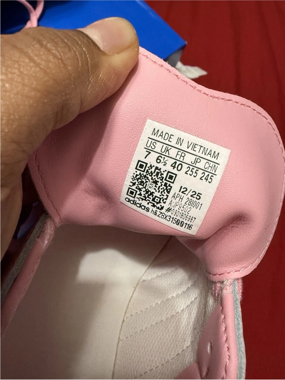 adidas Pink & White Women's Sneakers Samba-inspired - Picture 3 of 4
